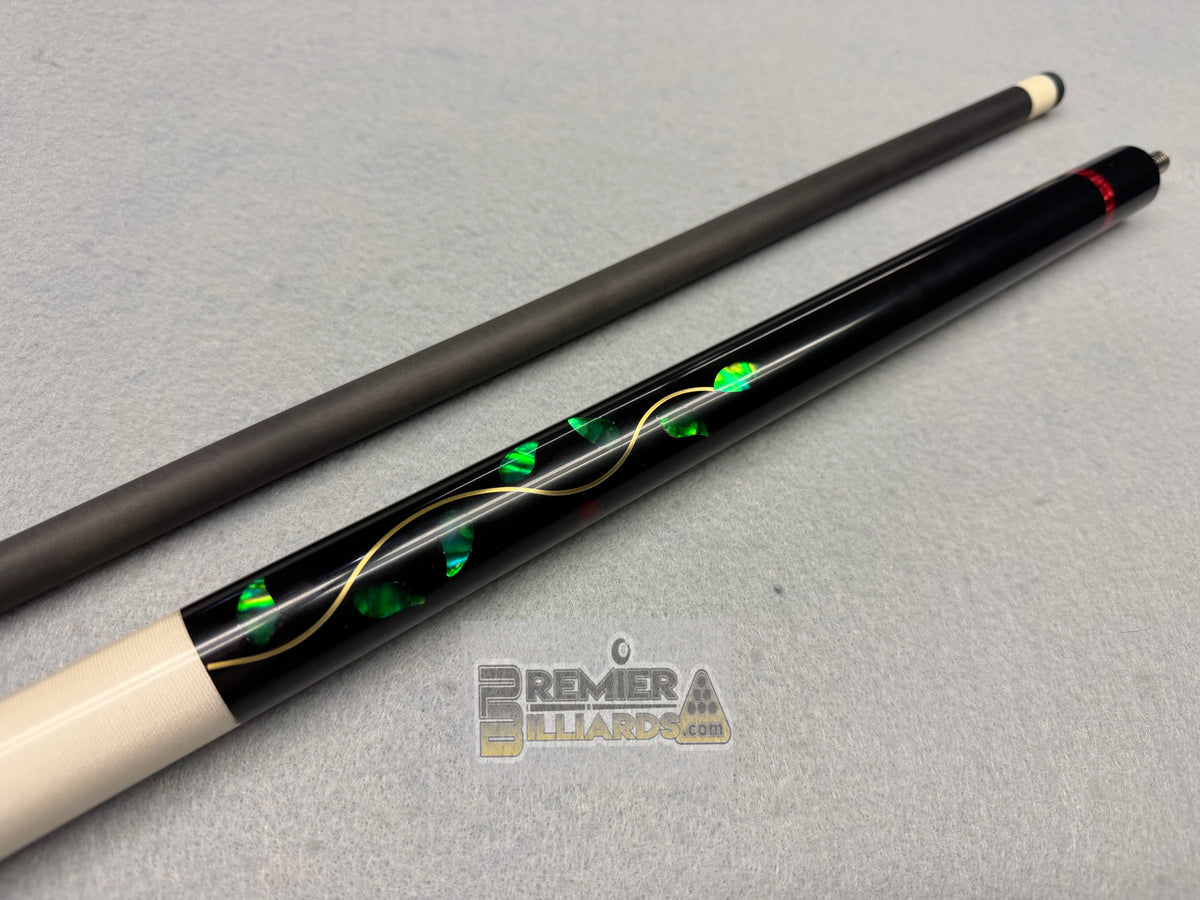 BLEMISHED--Meucci BMC Glass Rose Black/Red with Meucci Carbon Pro Shaft