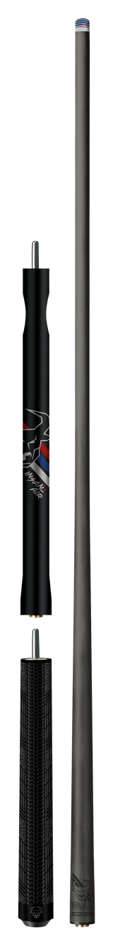 Bull Carbon BCJC Insane Air Series Jump Cue - Sport Wrap