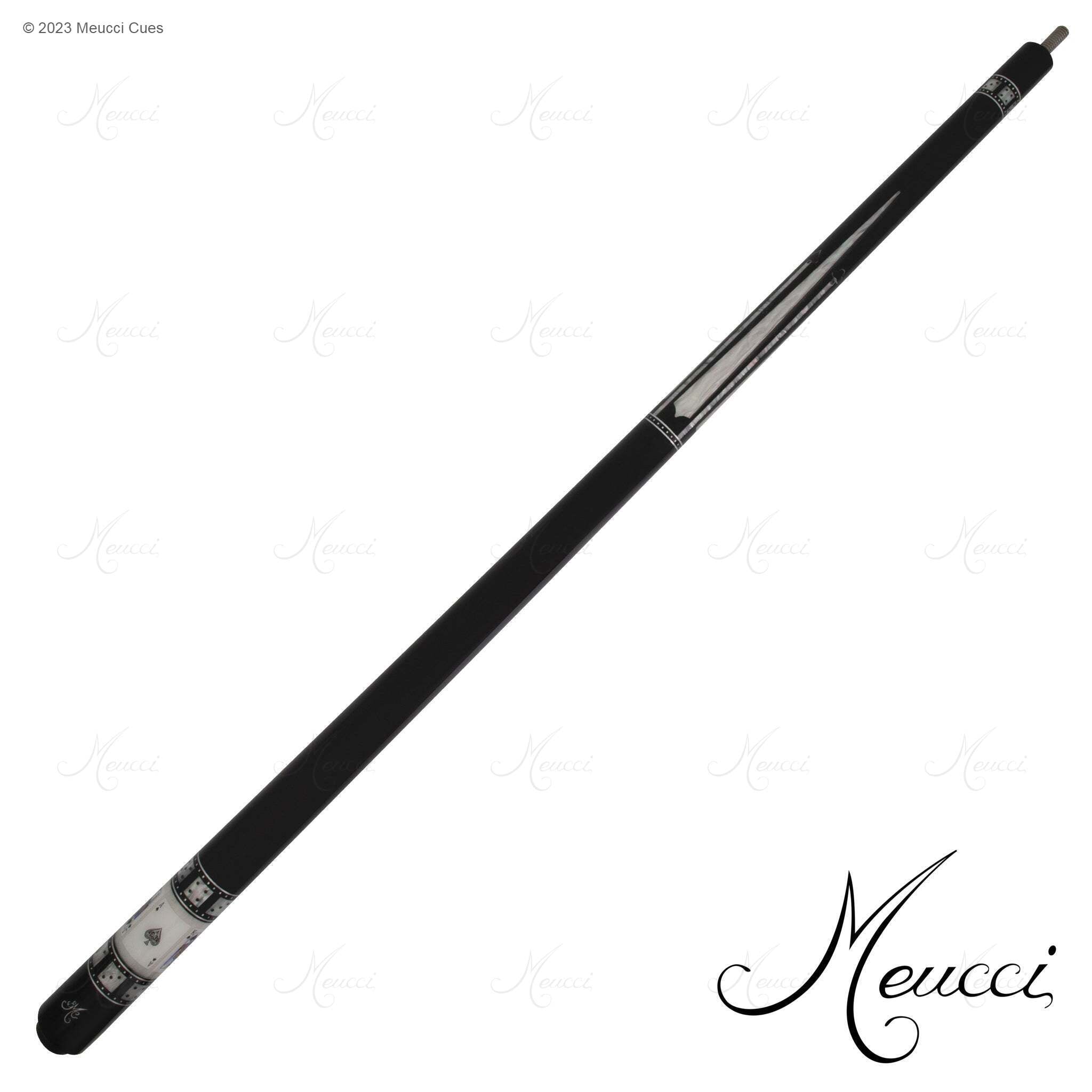 Meucci Cue BMC Casino 10-MOP JOKERS with Carbon Pro Shaft