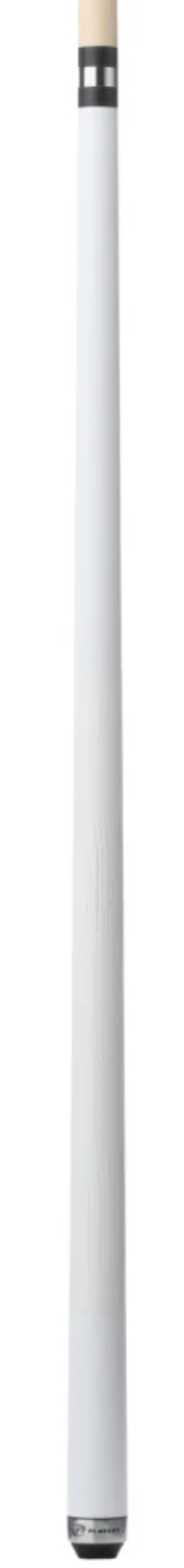 Players Dandelion White Matte Cue with Embossed Leather Wrap