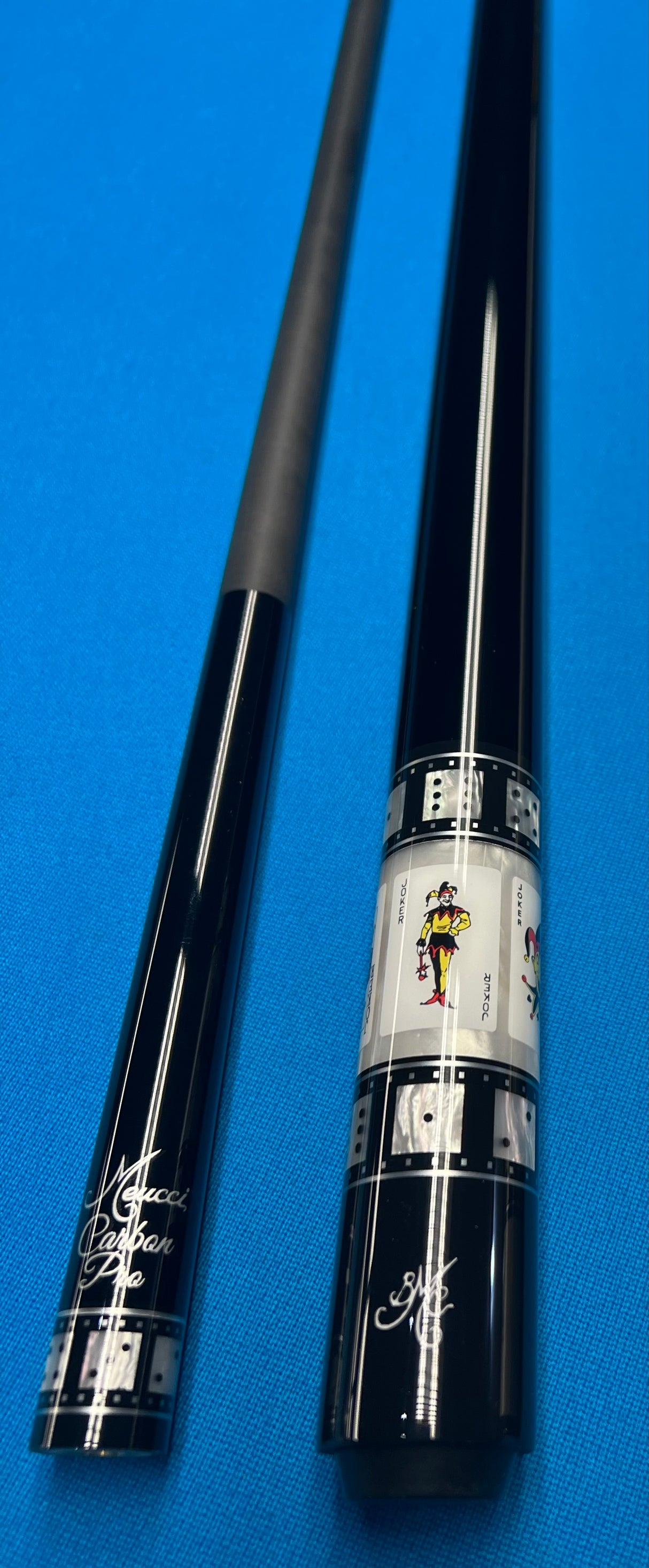 Meucci Cue BMC Casino 10-MOP JOKERS with Carbon Pro Shaft