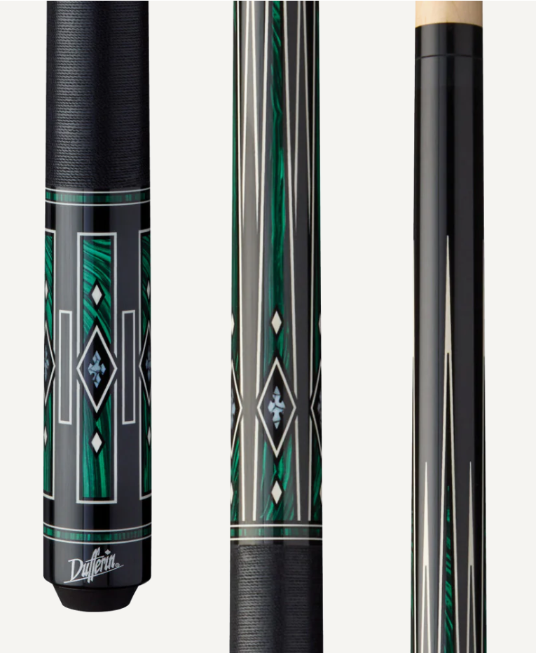 Dufferin Emerald Night Cue with Linen Wrap