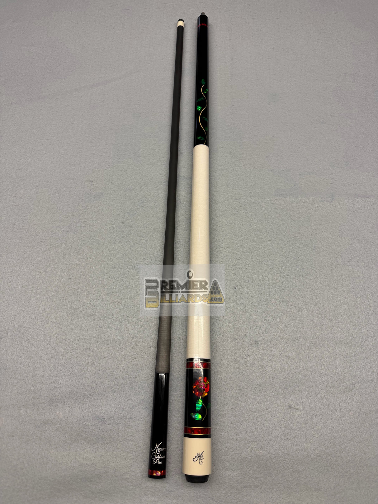 BLEMISHED--Meucci BMC Glass Rose Black/Red with Meucci Carbon Pro Shaft