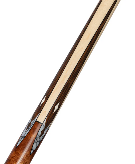 Players Birdseye & Maple with White Recon Wrapless Cue