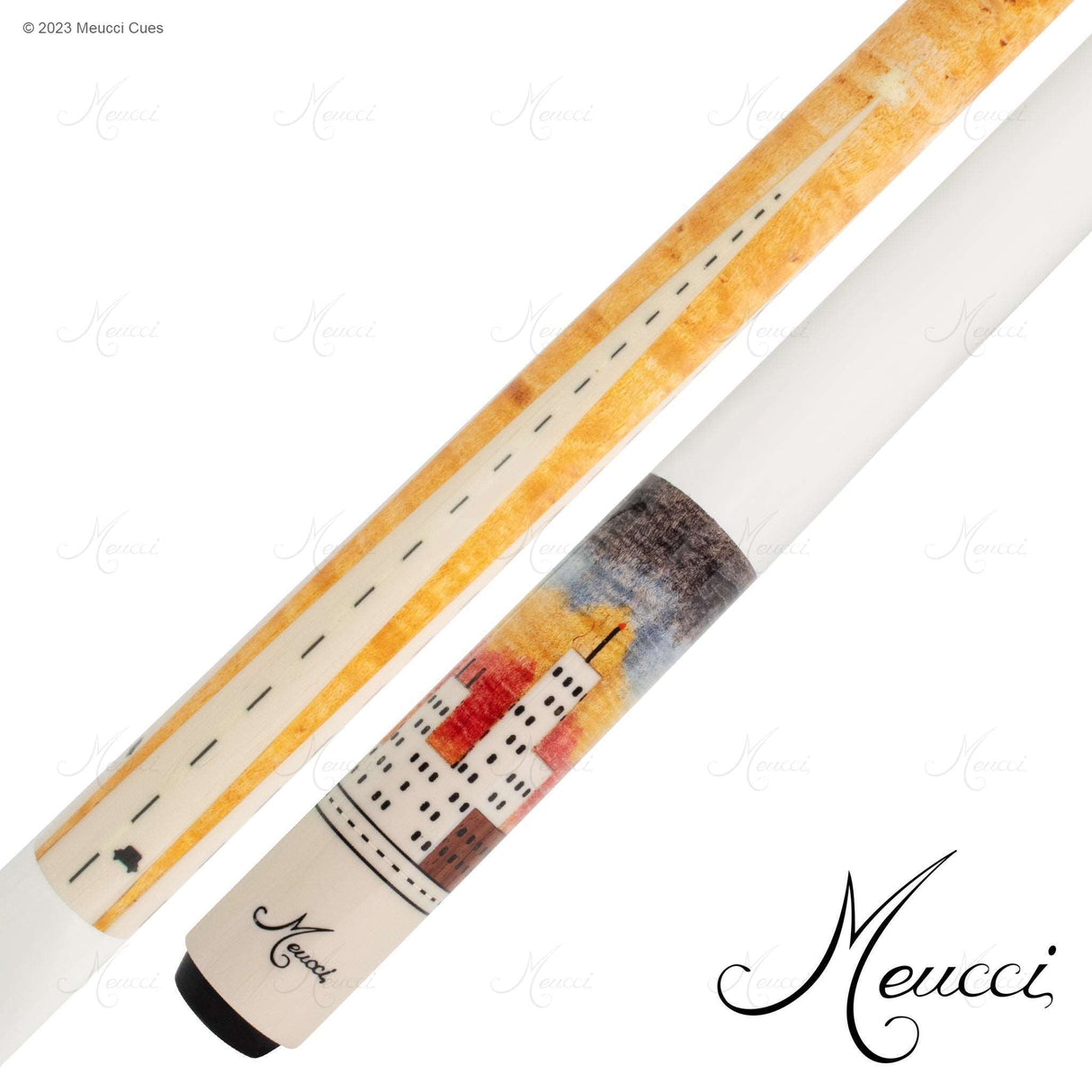 Meucci Hall of Fame 6 White with The Pro Shaft