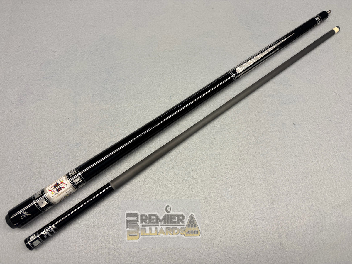 Meucci Cue BMC Casino 10-MOP JOKERS with 29 Inch Carbon Pro Shaft