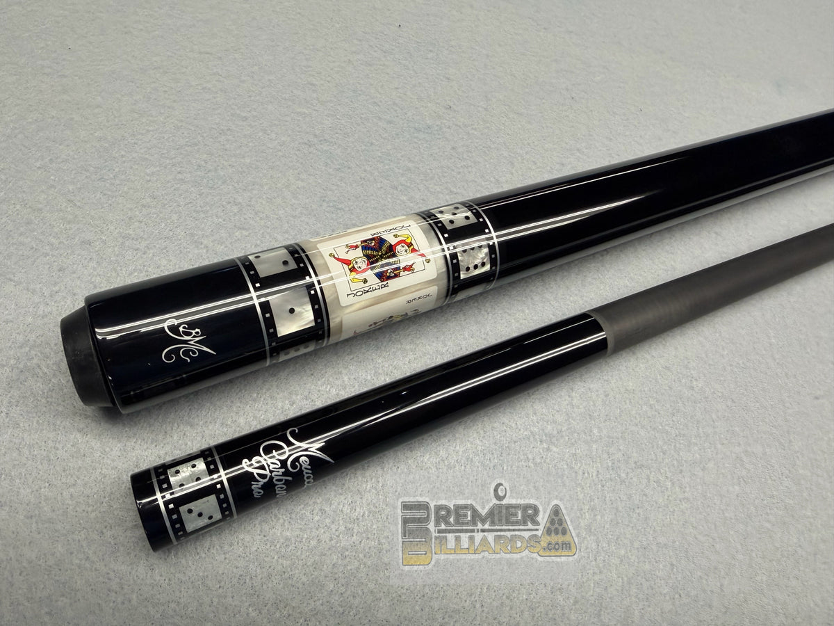 Meucci Cue BMC Casino 10-MOP JOKERS with 29 Inch Carbon Pro Shaft