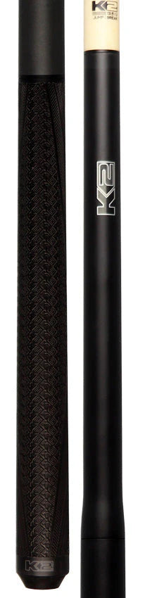 K2-5 in 1 Break/Jump Cue - Gun Metal with Sport Grip Wrap