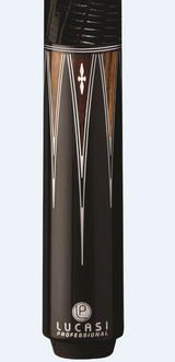 LUCASI PROFESSIONAL SERIES-MIDNIGHT BLACK/BOCOTE-RADIAL BUTT ONLY