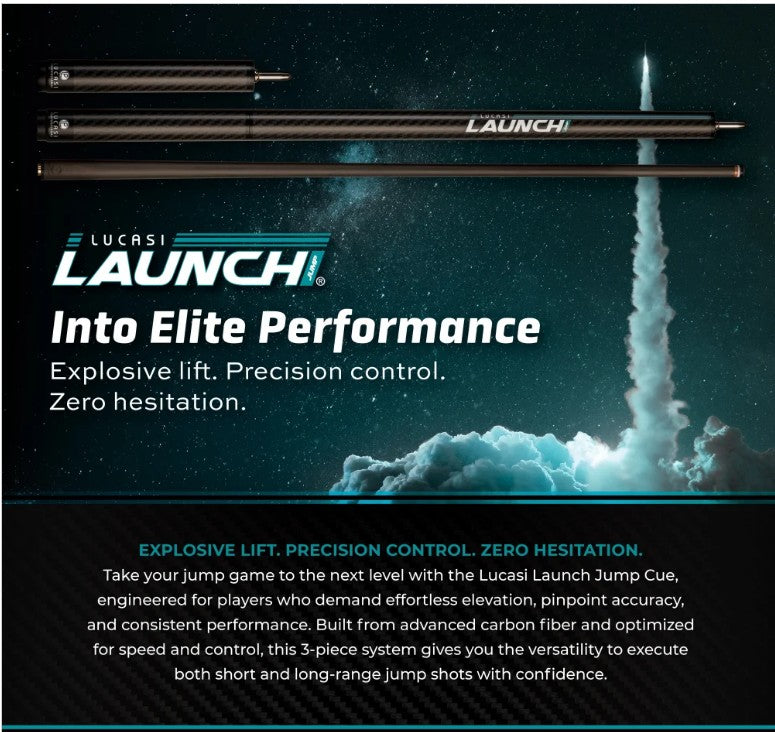 Lucasi Launch Carbon Fiber Jump Cue