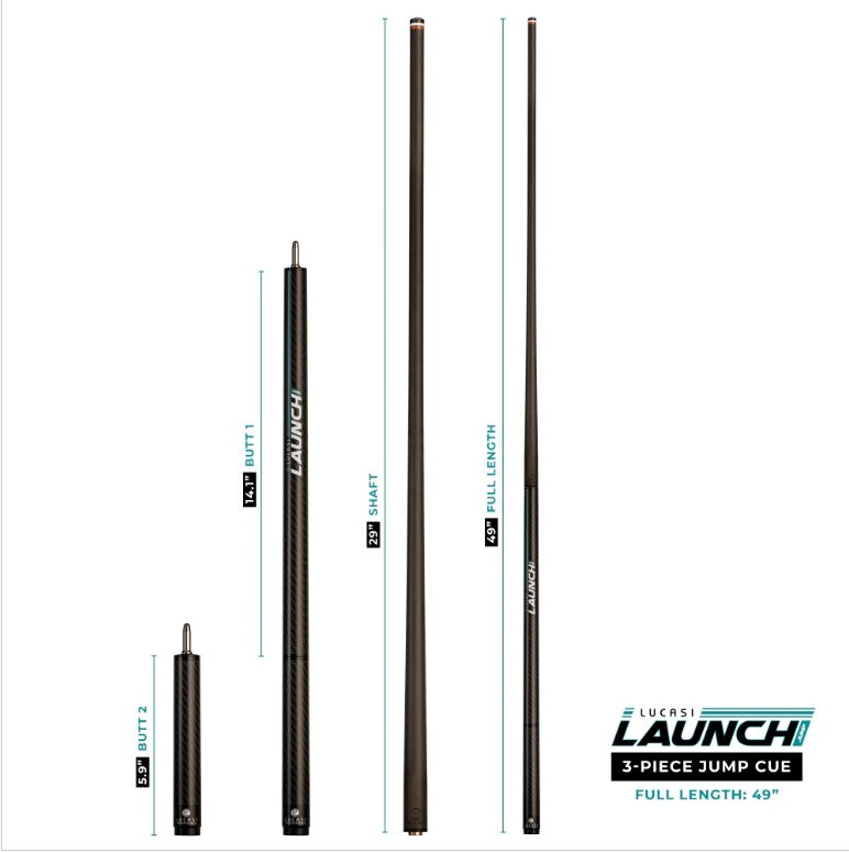 Lucasi Launch Carbon Fiber Jump Cue