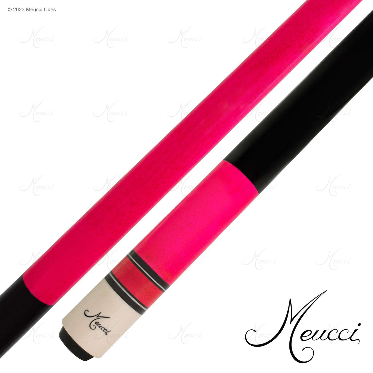 Meucci Cue Luminous Series PINK with The Pro Shaft