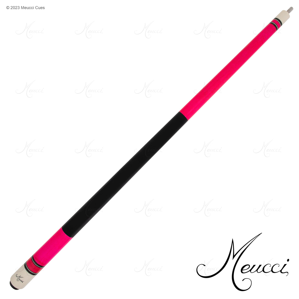 Meucci Cue Luminous Series PINK with The Pro Shaft