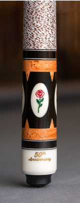 McDermott 50th Anniversary Cue--MCD50K--Rose Cue