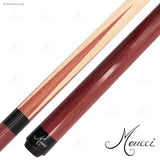 Meucci Sneaky Pete Cue - Purple Heart-with The Pro Shaft
