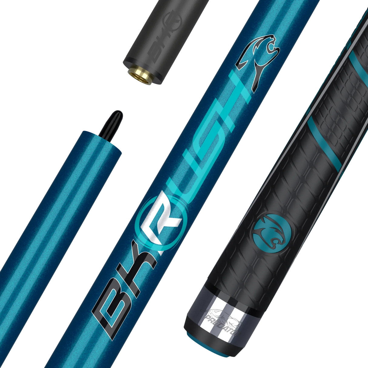 Predator Teal BK Rush® Break Cue - Sport Wrap