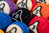 Dynaspheres Palladium TV 572 Pool Ball Set