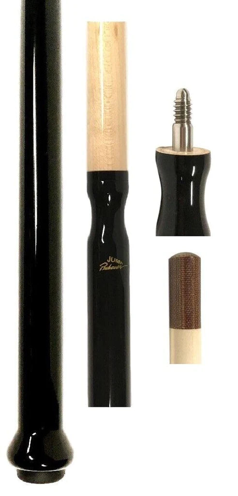 Pechauer 2 Piece Jump Cue-BLACK