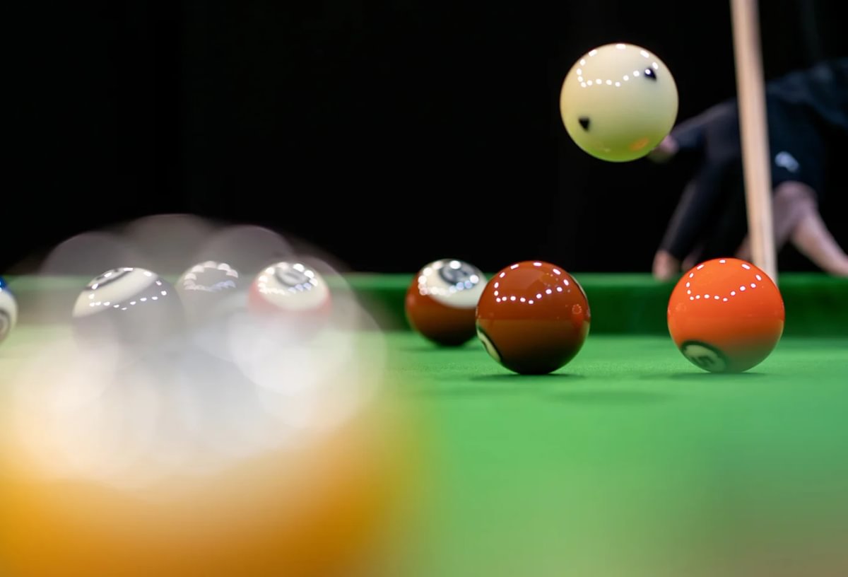 Dynaspheres Rhodium 572mm Pool Ball Set
