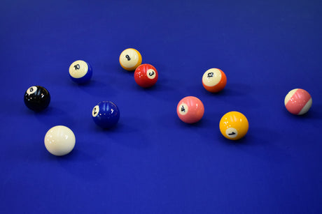 Dynaspheres Pool Balls-Silver