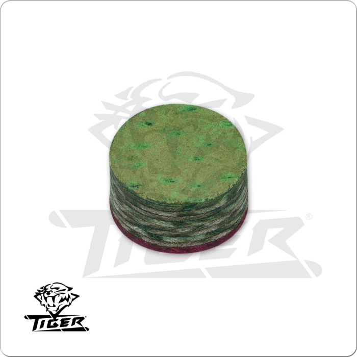 Tiger Emerald Laminated Cue Tip--Single