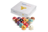 Dynaspheres Tungsten 572 Pool Ball Set