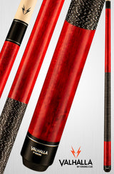 Viking Valhalla Cue VA114-Red Stain-Linen Wrap