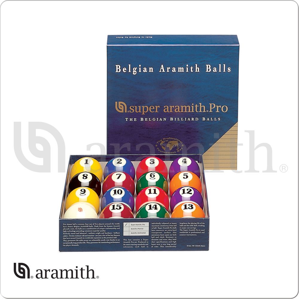 Super Aramith Pro Billiard Balls