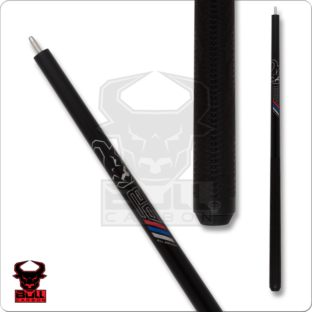 Bull Carbon Breaker Cue - Premier Billiards - Sport Wrap