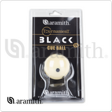 Aramith Black "Measles" Cue Ball-Blister Pack