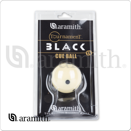 Aramith Black "Measles" Cue Ball-Blister Pack
