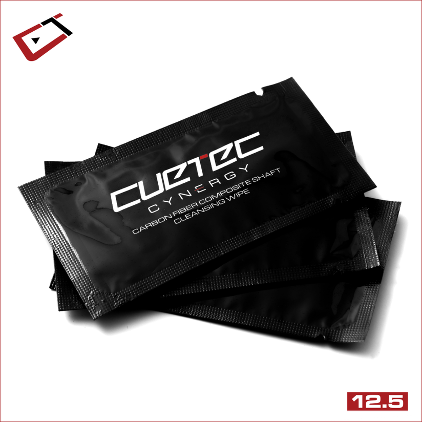 CUETEC 3/8 X 14 Cynergy 12.5mm Shaft (21.30mm joint) Thin Black Collar