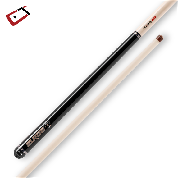 CUETEC Surge Jump Cue Black/Gold