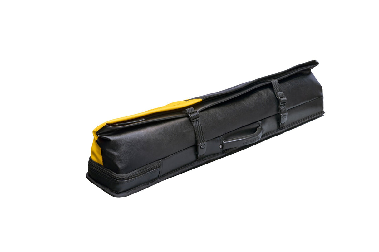 Predator Urbain Black and Yellow Hard Pool Cue Case - 3 Butts x 5 Shafts