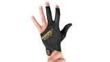 Predator Second Skin Black & Yellow Billiard Glove with Closed Thumb - Left Hand