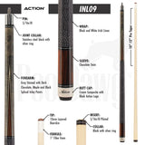 Action INL09 Pool Cue