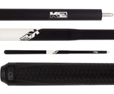 K2-5 in 1 Break/Jump Cue - White with Sport Grip Wrap