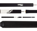 K2-5 in 1 Break/Jump Cue - White with Sport Grip Wrap