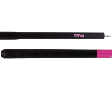 K2-5 in 1 Break/Jump Cue - Pink with Sport Grip Wrap