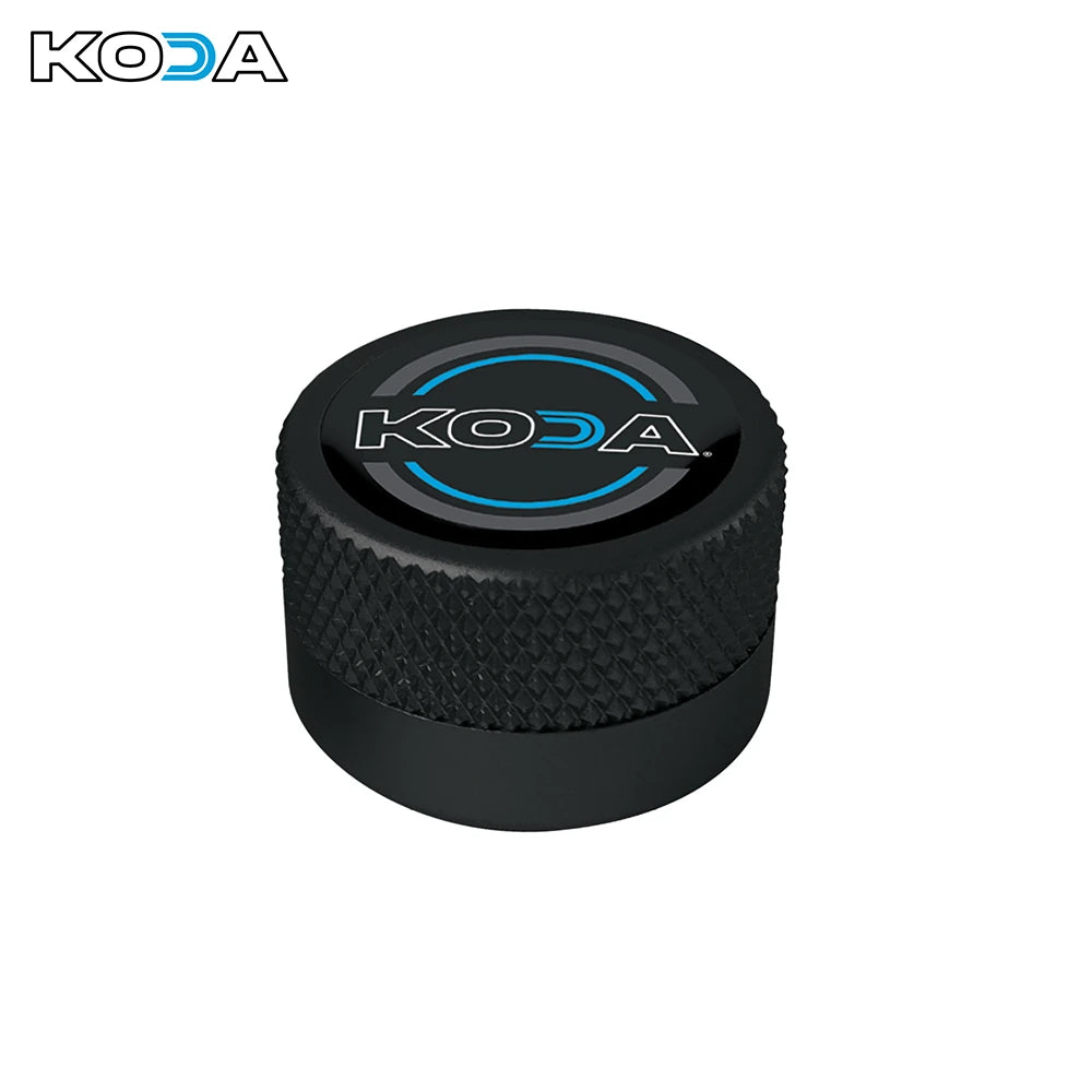 Koda Round Magnetic Chalk Holder with Scuffer & Screw on Cover – Fits Taom