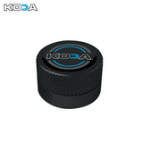 Koda Round Magnetic Chalk Holder with Scuffer & Screw on Cover – Fits Taom