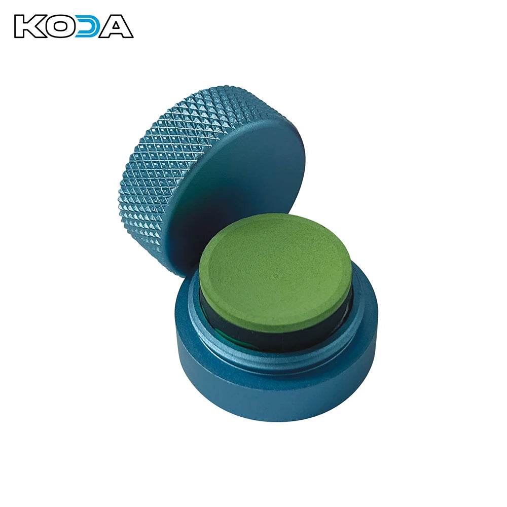 Koda Round Magnetic Chalk Holder with Scuffer & Screw on Cover – Fits Taom