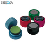 Koda Round Magnetic Chalk Holder with Scuffer & Screw on Cover – Fits Taom