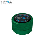 Koda Round Magnetic Chalk Holder with Scuffer & Screw on Cover – Fits Taom
