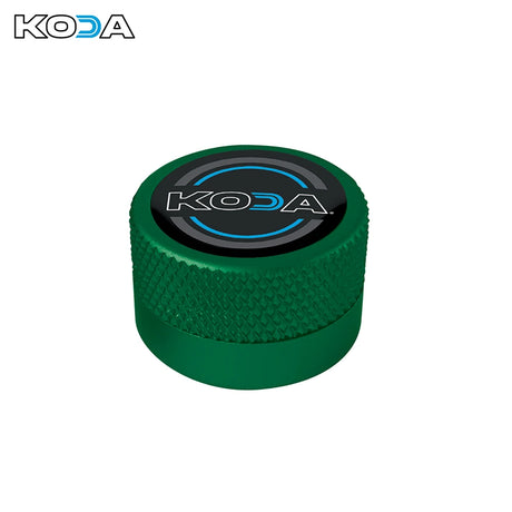 Koda Round Magnetic Chalk Holder with Scuffer & Screw on Cover – Fits Taom