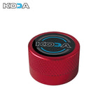 Koda Round Magnetic Chalk Holder with Scuffer & Screw on Cover – Fits Taom