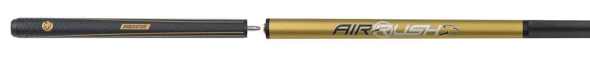 Predator Air Rush Gold Jump Cue - Sport Wrap