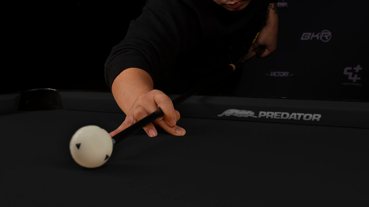 Predator Arcadia Select Worsted Pool Table Cloth-BLACK