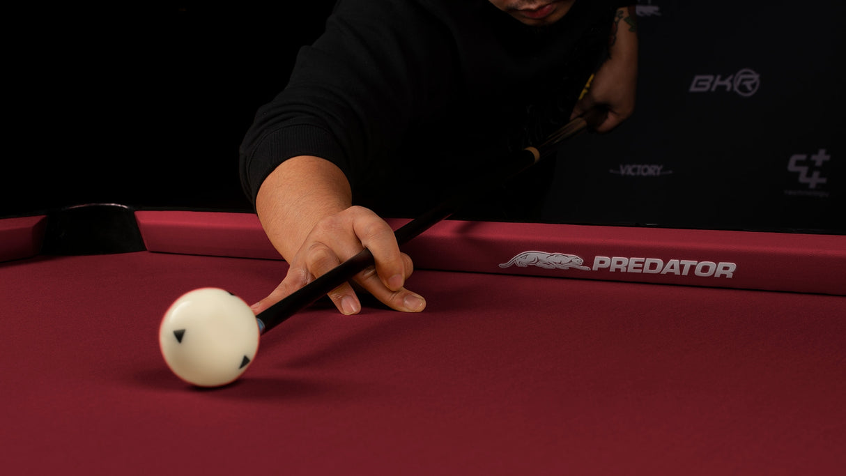 Predator Arcadia Select Worsted Pool Table Cloth-BURGUNDY