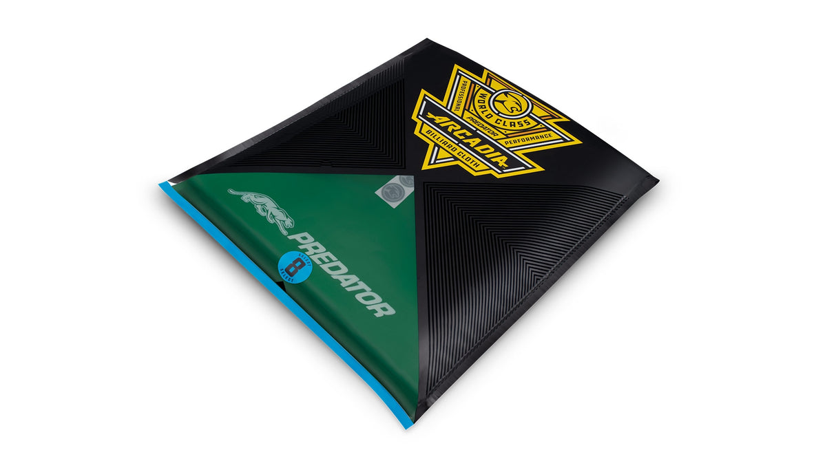 Predator Arcadia Select Worsted Pool Table Cloth-YELLOW GREEN